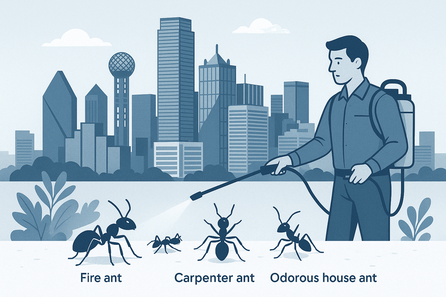 Ant Control in Dallas: How to Get Rid of Ants - Featured image
