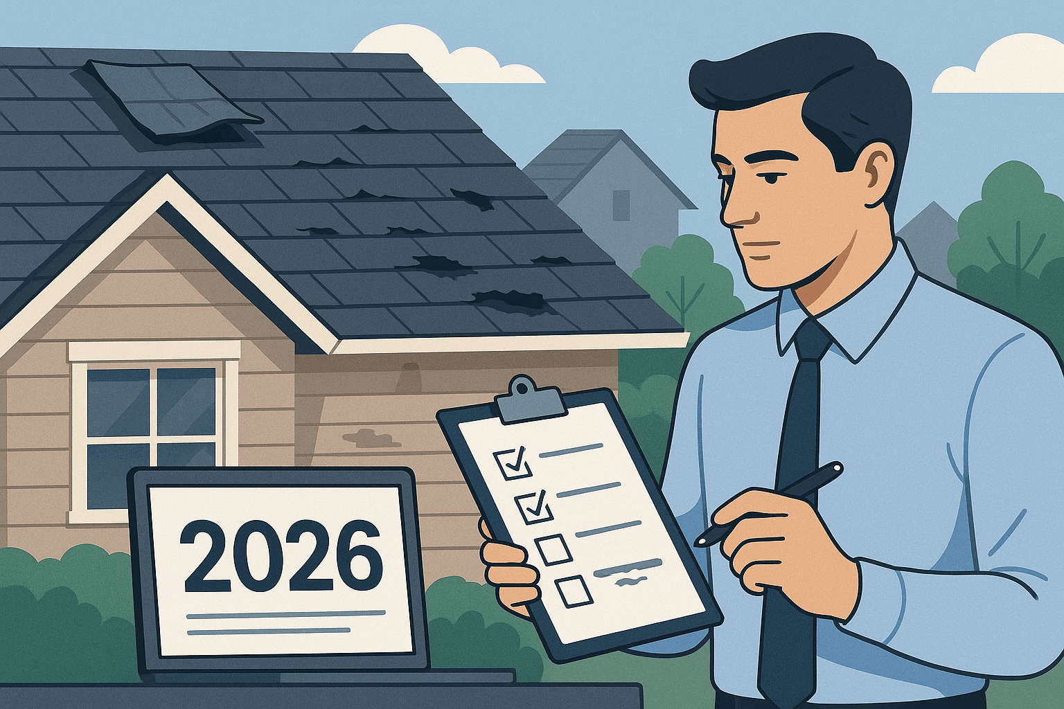 7 Signs Your Roof Needs Replacing in 2026 (Before You Spend $15K+ on Repairs) - Featured image