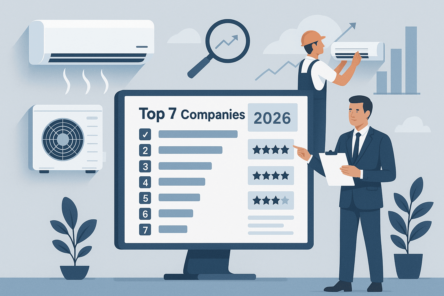 Best Ductless Mini-Split Installation Companies of 2026: Top 7 Compared - Featured image